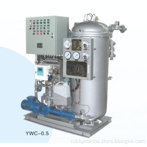 YWC Series 15ppm Marine Oily Water Separator